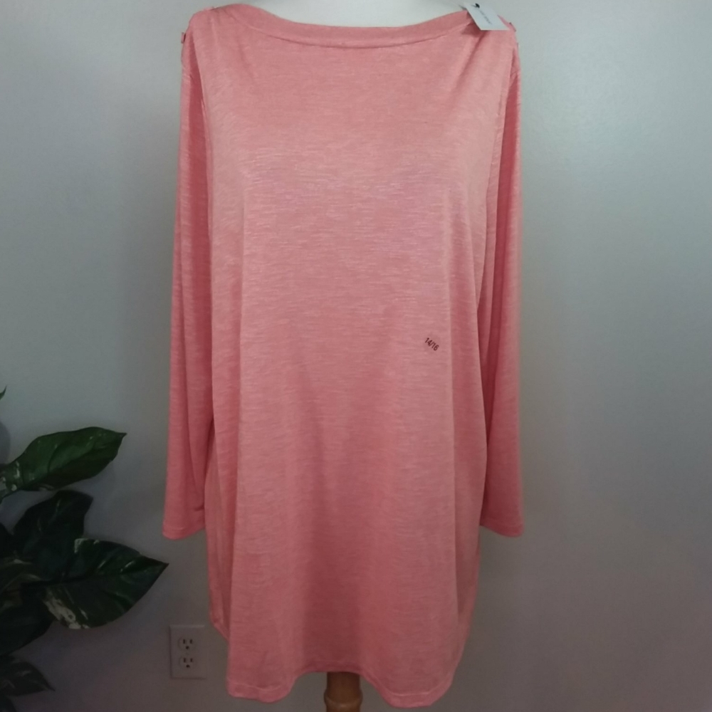 NWT Lane Bryant Tee 3/4 Sleeves Plus Sizes